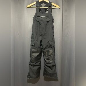 NWOT All in Motion Black Snow Overalls, Size XS (girl)
